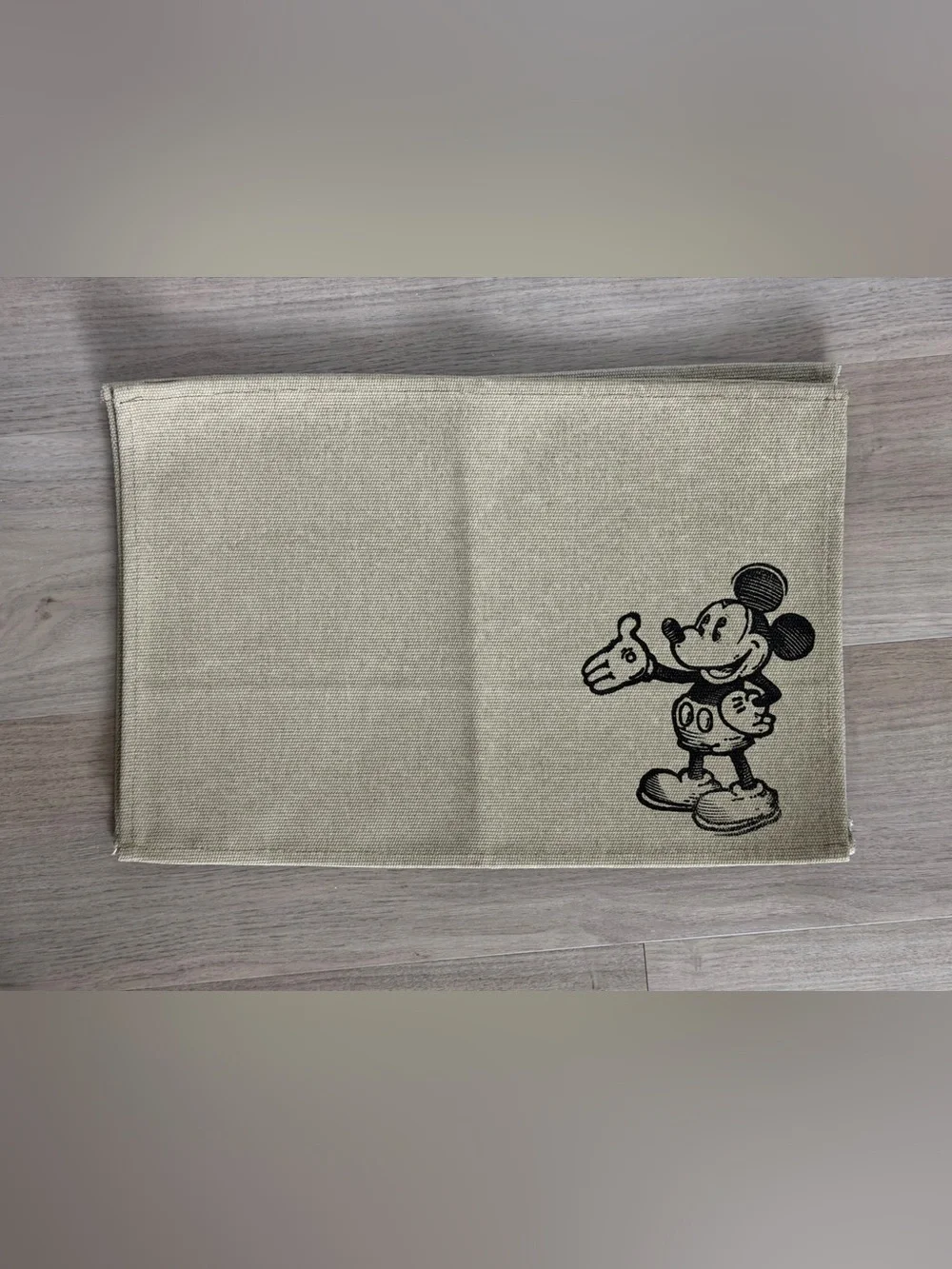 Vintage Disney Mickey Mouse Woven Placemats